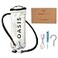 Water Buffalo Oasis Hydration Bladder 2L and 3L Water Bladder for Hiking Backpack Leakproof Design with Insulated Hose and HighFlow Bite Valve