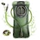 CHERAINTI Hydration Bladder 15L Water Bladder for Hiking Backpack BPAFree Leak Proof Water Reservoir Storage Bag Water Pouch Hydration Pack Replacement for Camping Cycling Running Military Green