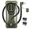 LANNEY 2L Hydration Bladder Water Bladder for Hiking Backpack 2 Liter Water Storage Bag with Insulated Tube Hydration Back Pack Replacement for Outdoor Camping Running Cycling Military Green