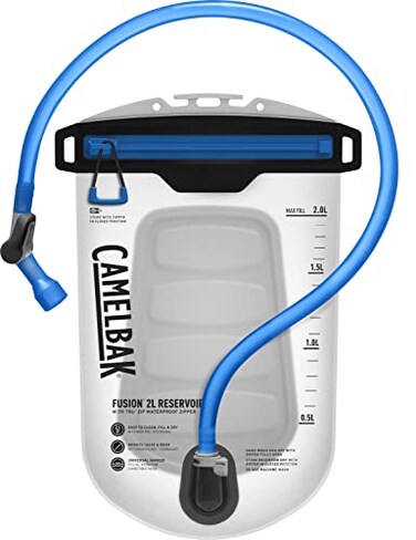 CamelBak Fusion Reservoir with TRU Zip Waterproof Zipper LeakProof Hydration Bladder 2L