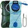 sphaiya Hydration Bladder 2L3L Water Storage Bag ReservoirMilitary Hydration Pack Replacement for Hiking Biking Climbing Cycling Running Camping Backpack with Clean Flexible Brush 3LGreenBlue