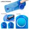 Unigear Hydration Bladder 15L2L25L3L Water Bladde NonBPA and odorless for Backpacking Biking Hiking and Camping Blue 15L