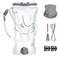 N NEVO RHINO Water Bladder 2Liter LeakProof Water Reservoir BPAFree for Hiking Backpack Water Storage Bag Wide Opening Hydration Bladder for Hydration Pack Replacement for Running Hiking Cycling