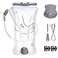 N NEVO RHINO Water Bladder 2Liter LeakProof Water Reservoir BPAFree for Hiking Backpack Water Storage Bag Wide Opening Hydration Bladder for Hydration Pack Replacement for Running Hiking Cycling