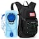Maelstrom Hydration Hiking Backpack with 2L3L Water Bladder Water Running Backpack Men Women Lightweight Insulation for Hiking Cycling Running Climbing Camping 1Black 2L Bladder