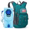 Maelstrom Hydration Hiking Backpack with 2L3L Water Bladder Water Running Backpack Men Women Lightweight Insulation for Hiking Cycling Running Climbing Camping 6Cyan 2L Bladder
