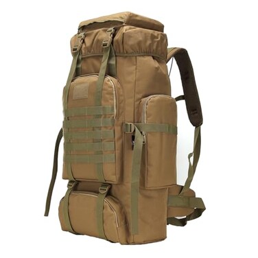 W WINTMING Hiking Backpack for Men 70L100L Camping Backpack Military Rucksack Molle 3 Days Assault Pack for Climbing