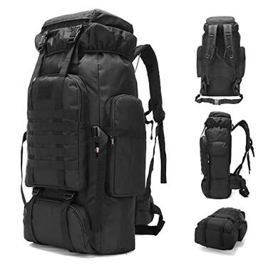 King'sGuard KingsGuard 70L Camping Hiking Backpack Tactical Backpack Military Molle Rucksack Backpack for Outdoor