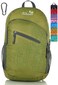 Outlander Packable Handy Lightweight Travel Hiking Backpack DaypackGreenL