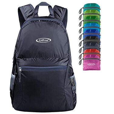 G4Free 20L Lightweight Packable Backpack Travel Hiking Daypack Foldable Backpack for Men Women
