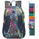 sinotron 22L Lightweight Packable Hiking Backpack Small Hiking Backpack Day Pack for Women Men Travel Camping Vacation leaf