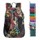 sinotron 22L Lightweight Packable Hiking Backpack Small Hiking Backpack Day Pack for Women Men Travel Camping Vacation Red Leaf