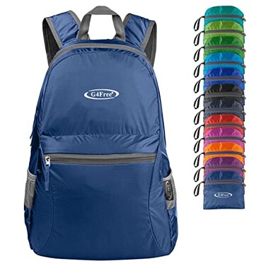 G4Free 20L Lightweight Packable Backpack Travel Hiking Daypack Foldable Backpack for Men Women