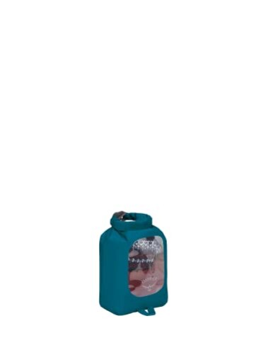 Osprey 3L Waterproof Dry Sack with Window Waterfront Blue