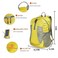 sinotron 22L Lightweight Packable Hiking Backpack Small Hiking Backpack Day Pack for Women Men Travel Camping Vacation yellow