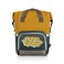 Picnic TIME Star Wars OTG RollTop Cooler Backpack Hiking Backpack Cooler Soft Cooler Bag Mustard Yellow with Gray Blue Accents 75 x 1025 x 26