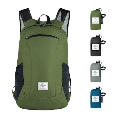 Naturehike 18L Lightweight Hiking Daypack Waterproof Camping Packable Backpack Ultralight for Travel Airplane Adults
