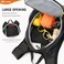 SKYSPER 20L Foldable Hiking Backpack Lightweight Packable Travel Daypack with Chest Strap Small Outdoor Folding Back Pack Collapsible Bag for Women Men Black