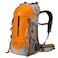 Loowoko 50L Hiking Backpack Waterproof Camping Essentials Bag with Rain Cover 455 Liter Lightweight Backpacking Back Pack
