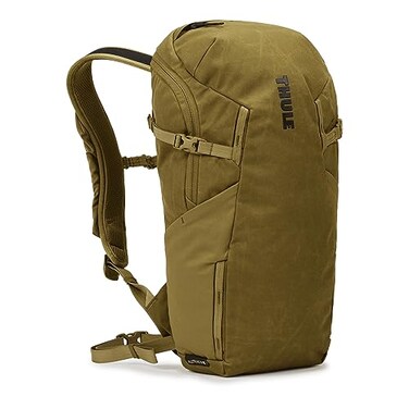 Thule AllTrail X Hiking Backpack Trekking Pole Attachment Loop Breathable Back Panel Hydration Compatible Water Bottle Pockets Small Item Nutrition Storage External Daisy Chain