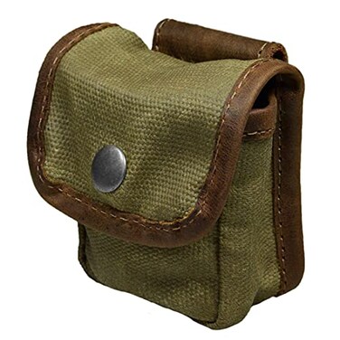 HideDrink Hide Drink Squared Pouch with Belt Loop MultiPurpose Hip Bag Utility Pouch for Hiking Fishing Camping and Outdoor Accessories Waxed Canvas Handmade Fatigue