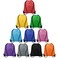 Vorspack 10 Pcs Drawstring Bags Bulk Drawstring Backpack Draw String Back Bag for Gift DIY Party Gym Trip 10 Colors