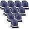 BeeGreen 20 Pieces Navy Blue Drawstring Backpack Bags Wholesale Reflective String Bag DIY for Women and Men