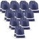 BeeGreen 20 Pieces Navy Blue Drawstring Backpack Bags Wholesale Reflective String Bag DIY for Women and Men