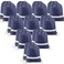 BeeGreen 20 Pieces Navy Blue Drawstring Backpack Bags Wholesale Reflective String Bag DIY for Women and Men