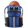 BeeGreen Royal Blue XLarge Drawstring Backpack with Front Shoe Compartment and Multiple Pockets