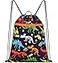 Luchike Drawstring Backpack for Kids Boys Sport Gym Beach Swim Travel Daypack