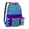 TYR Unisexs Big Mesh Mummy Backpack Bag PurpleBluePink 40L