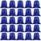 KUUQA 25Pcs Drawstring Backpack Bags String Backpack Sport Bag Sack Cinch Tote Gym Backpack Bulk for Gym Sport TravelingRoyal Blue