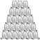 PLULON 25 Pcs White Drawstring Backpack Bags Bulk String Backpack Cinch Sack Pull Sport Gym Backpack Bags for Yoga Traveling Outdoor Sports