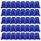KUUQA 40Pcs Blue Drawstring Backpack Bags Sack Drawstring Bags Bulk String Backpack Storage Bags for Sport Gym Traveling