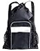 Athletico Mesh Swim Bag Mesh Pool Bag With Wet Dry Compartments for Swimming the Beach Camping and More Black