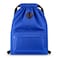 Vorspack Drawstring Backpack Water Resistant String Bag Cinch Bag Sports Gym Sack with Side Pocket for Men Women Blue