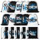 Pinkunn 20 Pcs Cheer Drawstring Backpack Cheerleading Drawstring Gym Bag Cheerleader Gifts Cheer Accessories for Cheerleaders Blue