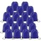 BeeGreen 20 Pieces Royal Blue Drawstring Backpack Bags Bulk Large Personalized Christmas String Bag Perfect for DIY Gym Cinch Sack Solid for Women and Men