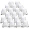 BeeGreen Drawstring Bags Backpacks Bulk 20 Pieces White Gym Cinch Bags String Backpack for Sports Sack Personlized Sackpacks DIY Heat Vinyl