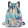 Risefit Waterproof Drawstring Bag Gym Bag Sackpack Sports Backpack for Men Women