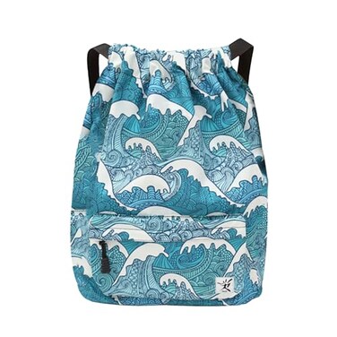 Risefit Waterproof Drawstring Bag Gym Bag Sackpack Sports Backpack for Men Women