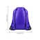FEPITO 22 Pack Drawstring Bags String Backpack Bulk Sack Cinch Bag Sport Bags for School Gym Traveling Blue