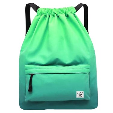 Risefit Waterproof Drawstring Bag Gym Bag Sackpack Sports Backpack for Men Women