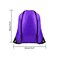 FEPITO 22 Pack Drawstring Bags String Backpack Bulk School Backpacks for Gym Traveling Purple