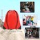 Grneric Drawstring Bags 28 Pcs String Backpack Bulk Cinch Bag Sackpack for Men Women GymRed