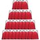 Grneric Drawstring Bags 28 Pcs String Backpack Bulk Cinch Bag Sackpack for Men Women GymRed
