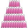 Grneric Drawstring Backpack Bulk 28 PCS Drawstring Bags String Backpack Cinch Bag Sackpack for Men Women Gym Pink