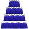 Grneric Drawstring Bags 28 PCS Drawstring Backpack Bulk String Backpack Cinch Bag Sackpack for Men Women Gym Navy Blue