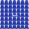 KUUQA 50Pcs Blue Drawstring Backpack Bag Sack Drawstring Bags Bulk String Bags Storage Bags for Sport Gym Traveling